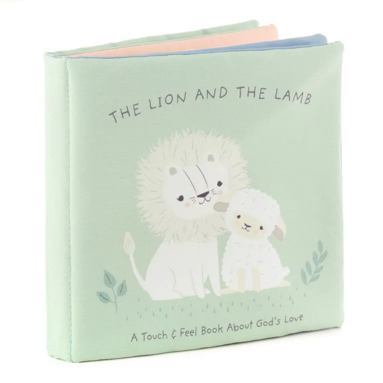 Hallmark The Lion And The Lamb: A Touch & Feel Book About God's Love Cloth Book 1 Hallmark The Lion And The Lamb: A Touch & Feel Book About God's Love Cloth Book