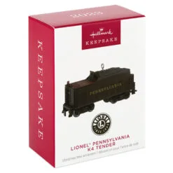 Hallmark Lionel® Pennsylvania K4 Tender Metal Ornament -Hot Sale Hallmark Store Lionel Trains Black Engine Keepsake Ornament 2199QXI6377 04