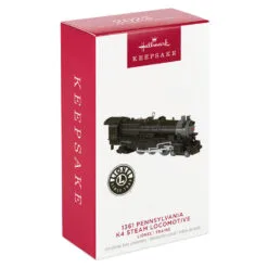 Hallmark Lionel® Trains Black 1361 Pennsylvania K4 Steam Locomotive Metal Ornament -Hot Sale Hallmark Store Lionel Trains Black Engine Keepsake Ornament 2199QXR8207 04