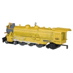 Hallmark Lionel® Trains Yellow 1361 Pennsylvania K4 Steam Locomotive Metal Ornament -Hot Sale Hallmark Store Lionel Trains Engine Keepsake Ornament 2199QXE3267 06