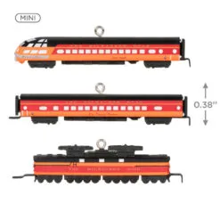 Hallmark Mini Lionel® Milwaukee Road EP-2 Passenger Ornaments, Set Of 3 -Hot Sale Hallmark Store Lionel Trains Milwaukee Road Cars Keepsake Ornaments 2299QXM9287 03