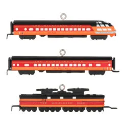 Hallmark Mini Lionel® Milwaukee Road EP-2 Passenger Ornaments, Set Of 3 -Hot Sale Hallmark Store Lionel Trains Milwaukee Road Cars Keepsake Ornaments 2299QXM9287 06
