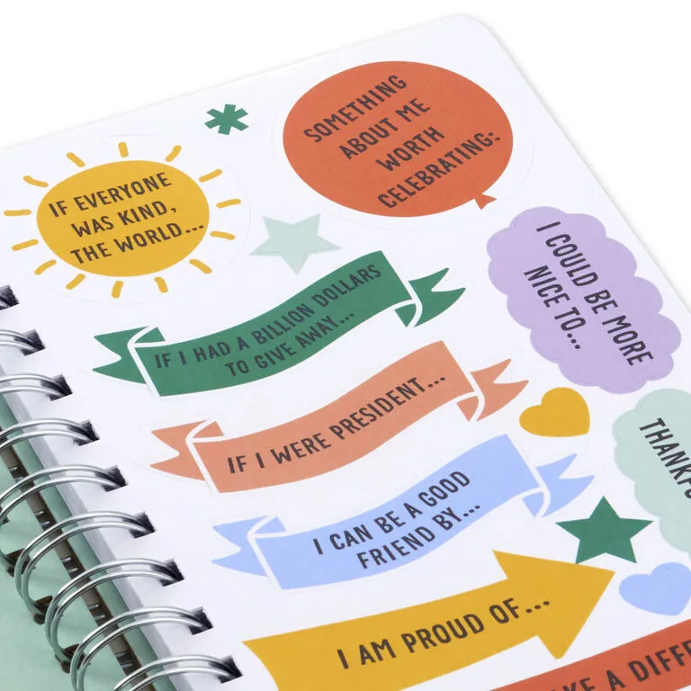 Hallmark Little World Changers™ The Power Of Being Me Prompted Journal With Stickers 7 Hallmark Little World Changers™ The Power Of Being Me Prompted Journal With Stickers - Image 7
