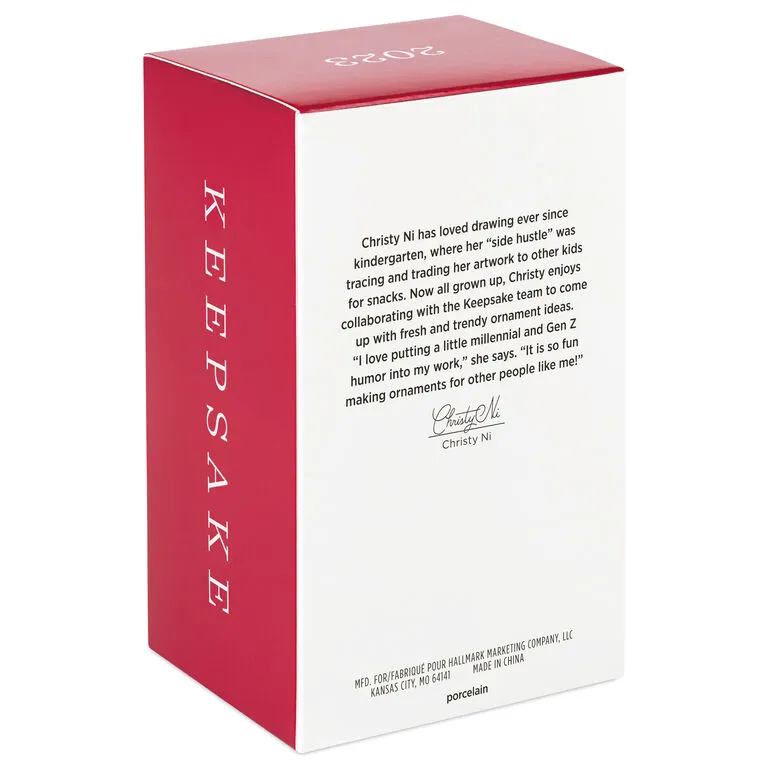 Hallmark Live Life With Zest! Porcelain Ornament 5 Hallmark Live Life With Zest! Porcelain Ornament - Image 5