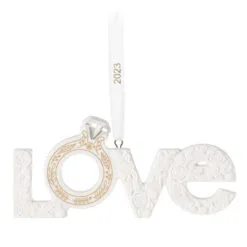 Hallmark We're Engaged! 2023 Porcelain Ornament