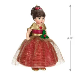 Hallmark Madame Alexander Golden Holiday Celebration Ornament -Hot Sale Hallmark Store Madame Alexander Doll Keepsake Ornament 1899QXR8087 03