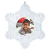 Hallmark Magic Sparkling Snowflake Photo Personalized Ornament With Light