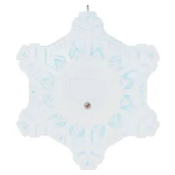 Hallmark Magic Sparkling Snowflake Script Text Personalized Ornament With Light -Hot Sale Hallmark Store Magic Sparkling Snowflake Script Text Personalized Keepsake Ornament With Light 2999QHE2010B1 06