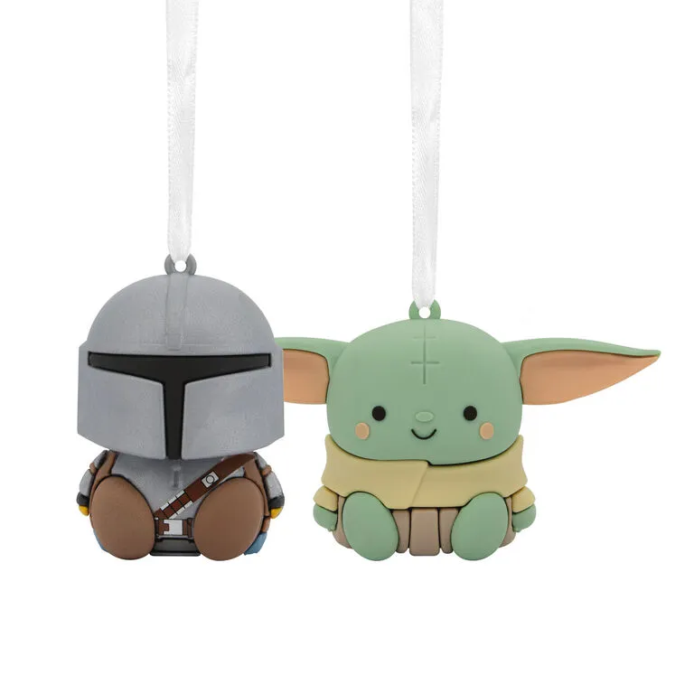 Better Together Star Wars: The Mandalorian™ And Grogu™ Magnetic Hallmark Ornaments, Set Of 2 1 Better Together Star Wars: The Mandalorian™ And Grogu™ Magnetic Hallmark Ornaments, Set Of 2