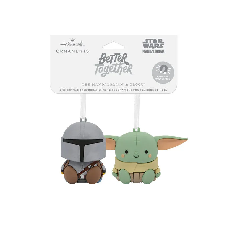 Better Together Star Wars: The Mandalorian™ And Grogu™ Magnetic Hallmark Ornaments, Set Of 2 4 Better Together Star Wars: The Mandalorian™ And Grogu™ Magnetic Hallmark Ornaments, Set Of 2 - Image 4