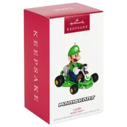 Hallmark Nintendo Mario Kart™ Luigi Ornament -Hot Sale Hallmark Store Mario Kart Luigi Keepsake Ornament 1899QXI6337 04