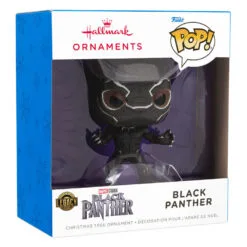 Marvel Black Panther Funko POP!® Hallmark Ornament -Hot Sale Hallmark Store Marvel Black Panther Funko POP Christmas Ornament 3HCM2308 04