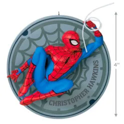 Hallmark Marvel The Amazing Spider-Man Personalized Ornament -Hot Sale Hallmark Store Marvel The Amazing SpiderMan Personalized Keepsake Ornament 2499QHE2115B1 03