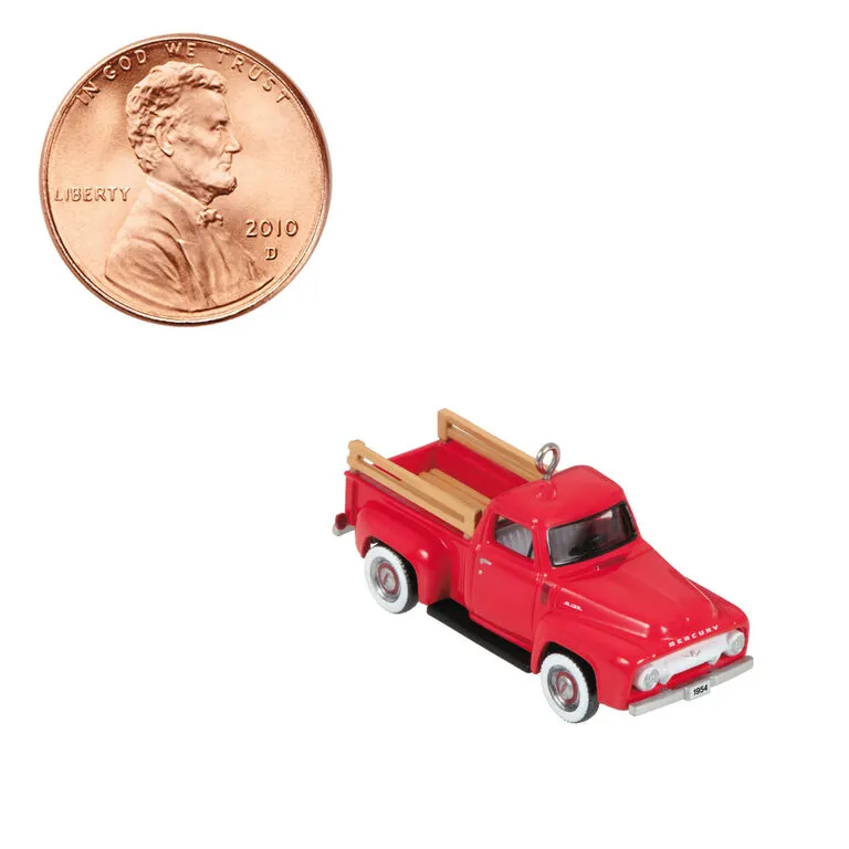 Hallmark Mini Lil' American Trucks 1954 Mercury M-100 2023 Metal Ornament, 0.75" 7 Hallmark Mini Lil' American Trucks 1954 Mercury M-100 2023 Metal Ornament, 0.75" - Image 7