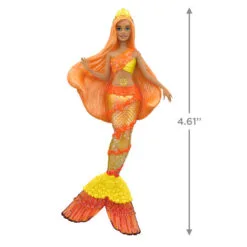 Hallmark Barbie™ Mermaid Ornament With Light 8 Hallmark Barbie™ Mermaid Ornament With Light -Hot Sale Hallmark Store Mermaid Barbie Keepsake Ornament 1899QXI6999 03