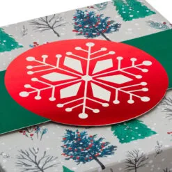 Hallmark Merry And Bright 3-Pack Christmas Gift Boxes, Assorted Sizes And Designs -Hot Sale Hallmark Store Merry and Bright Assorted Christmas Gift Boxes 5XBC1129 05