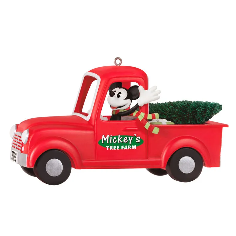 Hallmark Disney Mickey Mouse Mickey's Tree Farm 2023 Ornament 1 Hallmark Disney Mickey Mouse Mickey's Tree Farm 2023 Ornament