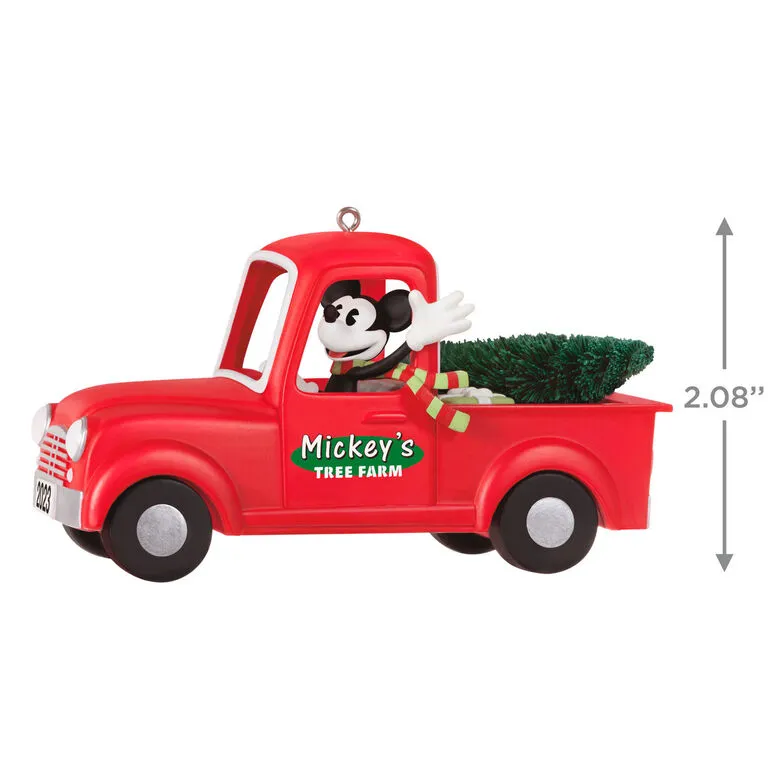 Hallmark Disney Mickey Mouse Mickey's Tree Farm 2023 Ornament 3 Hallmark Disney Mickey Mouse Mickey's Tree Farm 2023 Ornament - Image 3