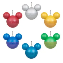 Hallmark Mini Disney Mickey Mouse Ornaments, Set Of 6 12 Hallmark Mini Disney Mickey Mouse Ornaments, Set Of 6 -Hot Sale Hallmark Store Mickey Ears Balls Keepsake Ornaments 1599QSB6217 06