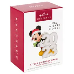 Hallmark Disney Mickey Mouse A Year Of Disney Magic 2023 Ornament -Hot Sale Hallmark Store Mickey Mouse 2023 Keepsake Ornament 1799QXD6537 04