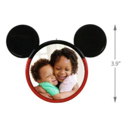 Hallmark Disney Mickey Mouse Ears Silhouette Personalized Photo Ornament -Hot Sale Hallmark Store Mickey Mouse Ears Shape Personalized Photo Ornament 2499QHE1962B3 03