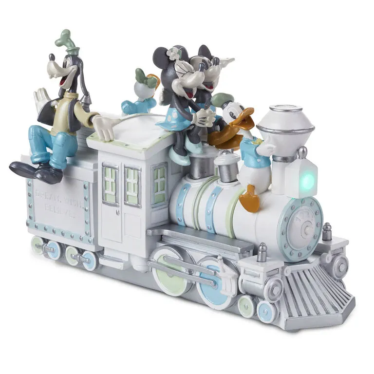 Hallmark Disney 100 Years Of Wonder Mickey And Friends Train Special Edition 2023 Figurine With Light And Sound, 5.63" 1 Hallmark Disney 100 Years Of Wonder Mickey And Friends Train Special Edition 2023 Figurine With Light And Sound, 5.63"