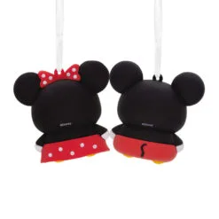 Better Together Disney Mickey And Minnie Magnetic Hallmark Ornaments, Set Of 2 -Hot Sale Hallmark Store Mickey and Minnie Christmas Ornaments 3HCM2402 06