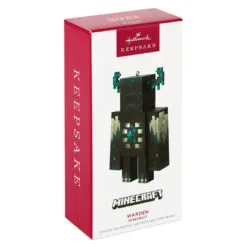 Hallmark Minecraft Warden Ornament With Light -Hot Sale Hallmark Store Minecraft Warden Keepsake Ornament 1999QXI6347 04