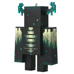 Hallmark Minecraft Warden Ornament With Light -Hot Sale Hallmark Store Minecraft Warden Keepsake Ornament 1999QXI6347 06