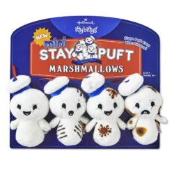 Hallmark Itty Bittys® Ghostbusters: Afterlife™ Mini Stay Puft Marshmallows Plush, Set Of 4 7 Hallmark Itty Bittys® Ghostbusters: Afterlife™ Mini Stay Puft Marshmallows Plush, Set Of 4 -Hot Sale Hallmark Store Mini Stay Puft Marshmallows Ghostbusters Afterlife itty bittys 1KDD1890 03