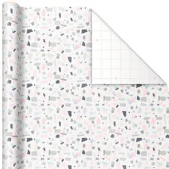 Hallmark Modern Muted 3-Pack Wrapping Paper, 55 Sq. Ft. Total 11 Hallmark Modern Muted 3-Pack Wrapping Paper, 55 Sq. Ft. Total -Hot Sale Hallmark Store Modern Muted 3Pack Wrapping Paper Rolls 5EWR6369 04