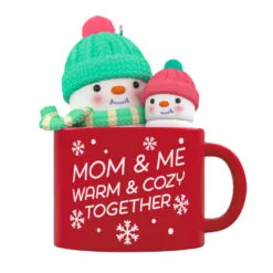 Hallmark Mom & Me Hot Cocoa Mug 2023 Ornament