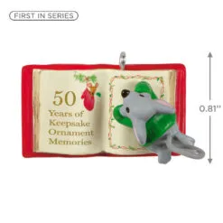 Hallmark Mini A Creature Was Stirring Special Edition Ornament -Hot Sale Hallmark Store Mouse on Storybook Keepsake Ornament 1099QGO2787 03