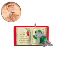 Hallmark Mini A Creature Was Stirring Special Edition Ornament -Hot Sale Hallmark Store Mouse on Storybook Keepsake Ornament 1099QGO2787 07
