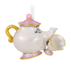 Hallmark Disney Beauty And The Beast A Mother's Love Porcelain Ornament -Hot Sale Hallmark Store Mrs. Potts and Chip Keepsake Ornament 2499QHX3109 06
