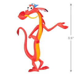 Hallmark Disney Mulan Mushu Ornament -Hot Sale Hallmark Store Mulan Mushu the Dragon Keepsake Ornament 1899QXD6647 03