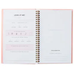 Hallmark My First Year Baby Book For Girl -Hot Sale Hallmark Store My First Year Pink Baby Book for Girl 1BBA4136 04