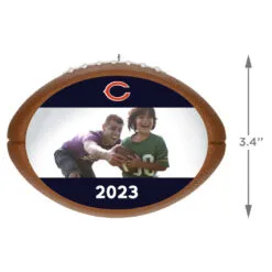 Hallmark NFL Football Chicago Bears Text And Photo Personalized Ornament -Hot Sale Hallmark Store NFL Football Chicago Bears Text and Photo Personalized Ornament 2499QHE1985B12 03