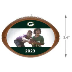 Hallmark NFL Football Green Bay Packers Text And Photo Personalized Ornament -Hot Sale Hallmark Store NFL Football Green Bay Packers Text and Photo Personalized Ornament 2499QHE1985B10 03