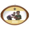 Hallmark NFL Football New Orleans Saints Text And Photo Personalized Ornament