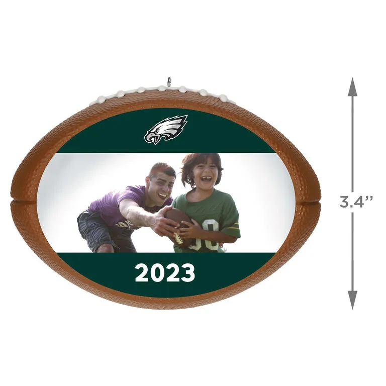 Hallmark NFL Football Philadelphia Eagles Text And Photo Personalized Ornament 3 Hallmark NFL Football Philadelphia Eagles Text And Photo Personalized Ornament - Image 3
