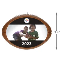 Hallmark NFL Football Pittsburgh Steelers Text And Photo Personalized Ornament -Hot Sale Hallmark Store NFL Football Pittsburgh Steelers Text and Photo Personalized Ornament 2499QHE1985B11 03