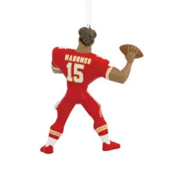 NFL Kansas City Chiefs Patrick Mahomes II Hallmark Ornament -Hot Sale Hallmark Store NFL Kansas City Chiefs Patrick Mahomes II Christmas Ornament 1OSL1547 05