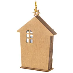Hallmark A Child Is Born Nativity Papercraft Ornament -Hot Sale Hallmark Store Nativity Scene Wood and Paper Keepsake Ornament 1999QGO2759 06