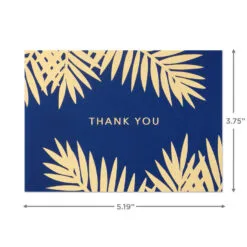 Hallmark Bulk Navy And Gold Assorted Blank Thank-You Notes, Box Of 120 10 Hallmark Bulk Navy And Gold Assorted Blank Thank-You Notes, Box Of 120 -Hot Sale Hallmark Store Navy and Gold Assorted Blank ThankYou Notes Bulk Pack 5STZ1064 04