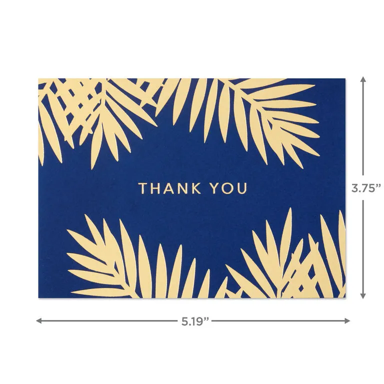 Hallmark Bulk Navy And Gold Assorted Blank Thank-You Notes, Box Of 120 4 Hallmark Bulk Navy And Gold Assorted Blank Thank-You Notes, Box Of 120 - Image 4