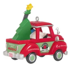 Hallmark Holiday Parade Nello's Music Shop Truck 2023 Ornament -Hot Sale Hallmark Store Nellos Music Shop Truck Keepsake Ornament 1799QXR8079 06