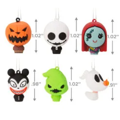 Mini Disney Tim Burton's The Nightmare Before Christmas Shatterproof Hallmark Ornaments, Set Of 6 -Hot Sale Hallmark Store Nightmare Before Christmas Christmas Ornaments 3HCM2372 03