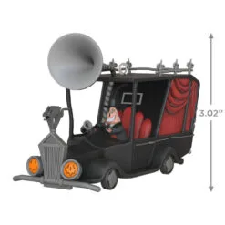 Hallmark Disney Tim Burton's The Nightmare Before Christmas Sound The Alarms! Ornament With Sound -Hot Sale Hallmark Store Nightmare Before Christmas Mayors Car Keepsake Ornament 2699QXD6649 03