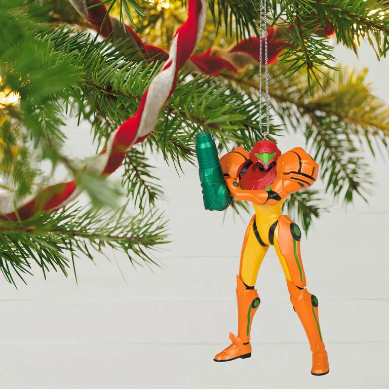 Hallmark Nintendo Metroid™ Samus Ornament 2 Hallmark Nintendo Metroid™ Samus Ornament - Image 2